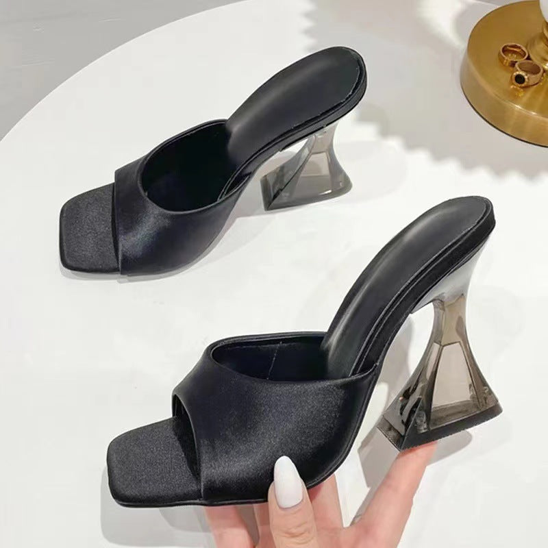 Open Toe High Heel SandalsStep into elegance with these Open Toe High Heel Sandals, designed to add a touch of sophistication to any outfit. Featuring a chic open-toe design and sleek high heOpen Toe High Heel SandalsShoesOpen Toe High Heel Sandals