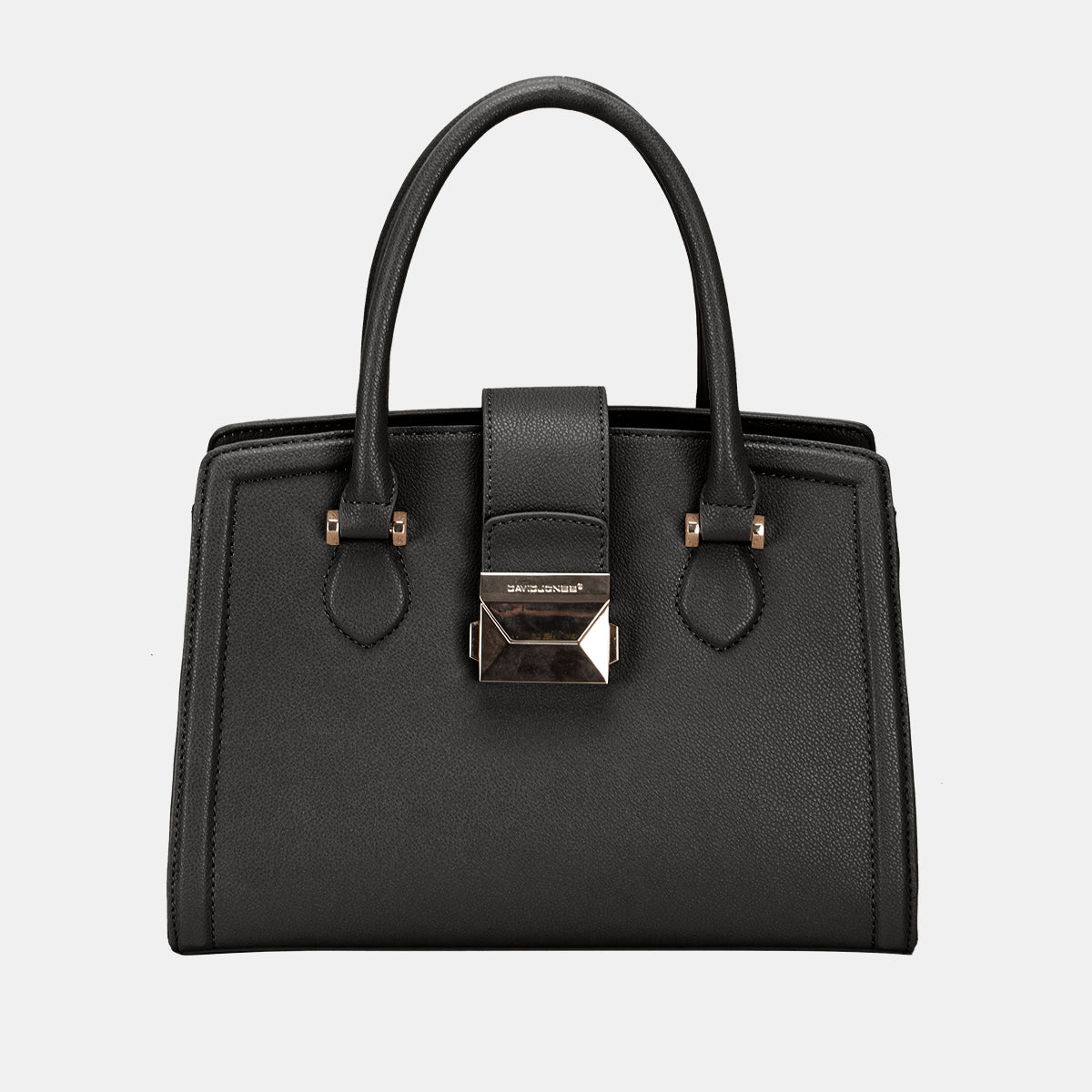 David Jones PU Leather HandbagThis PU Leather Handbag is a stylish and practical accessory for everyday use. Crafted from durable PU leather, it offers a sleek and sophisticated look. The spaciouDavid Jones PU Leather HandbagDavid Jones PU Leather Handbag