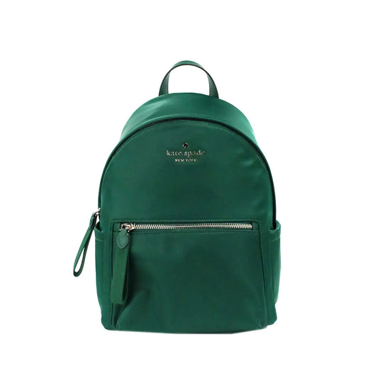 Kate Spade Leila Medium Dome Backpack in Deep Jade – Sophisticated and Functional