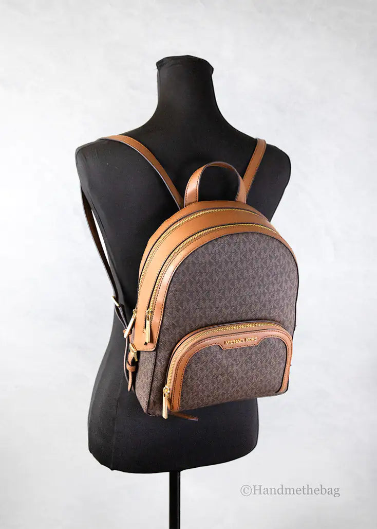 Michael Kors Jaycee Medium Brown Backpack