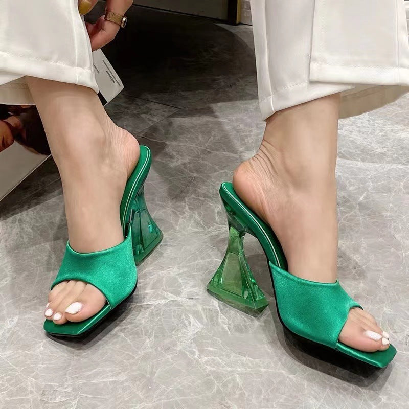 Open Toe High Heel SandalsStep into elegance with these Open Toe High Heel Sandals, designed to add a touch of sophistication to any outfit. Featuring a chic open-toe design and sleek high heOpen Toe High Heel SandalsShoesOpen Toe High Heel Sandals