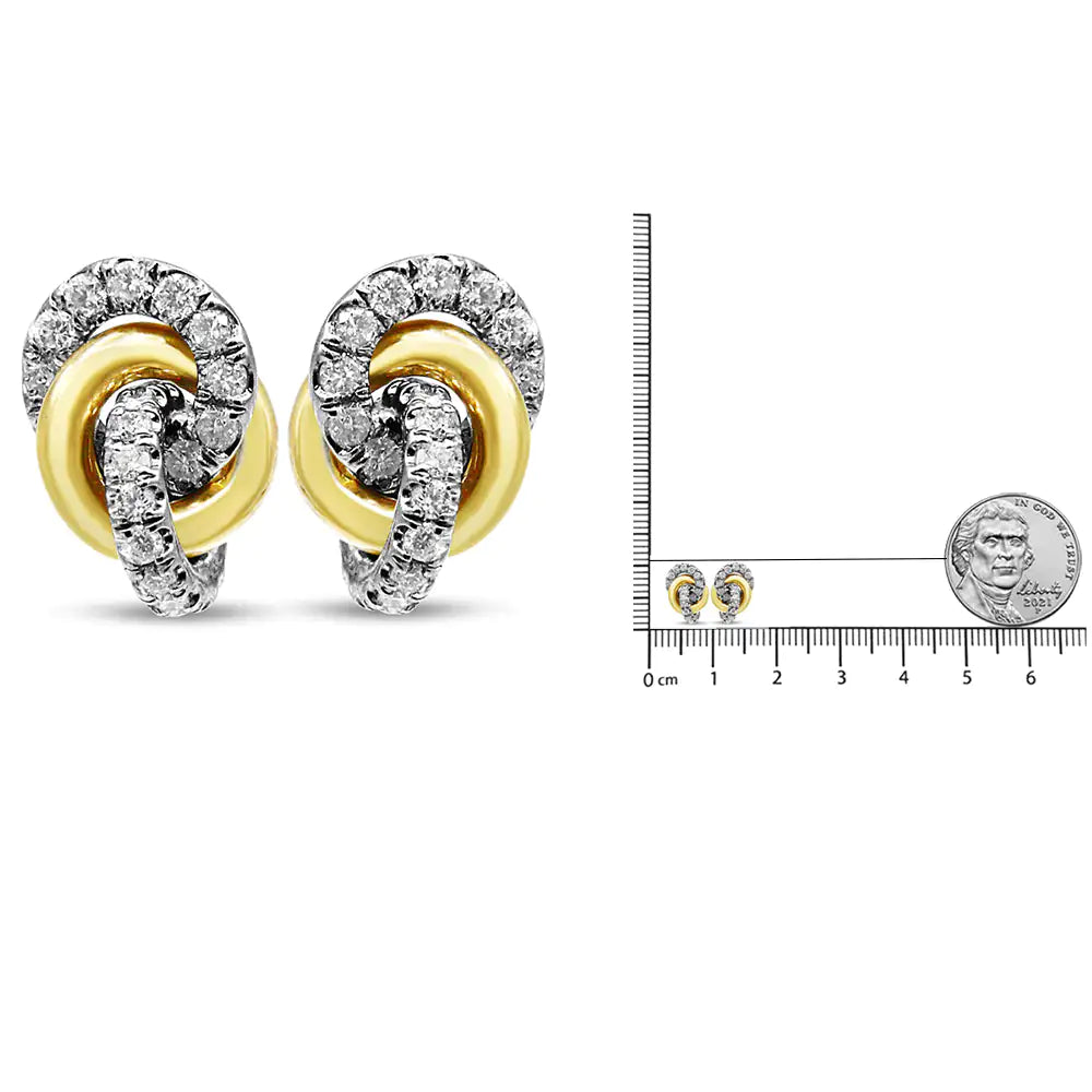 10K Yellow & White Gold Diamond Fashion Earrings – Bold & Luxurious DeElevate your style with these 10K Yellow &amp; White Gold Diamond Fashion Earrings, featuring a bold and luxurious design that blends two-tone gold for a striking lo10K Yellow & White Gold Diamond Fashion Earrings – Bold & Luxurious DesignEarrings10K Yellow & White Gold Diamond Fashion Earrings – Bold & Luxurious Design