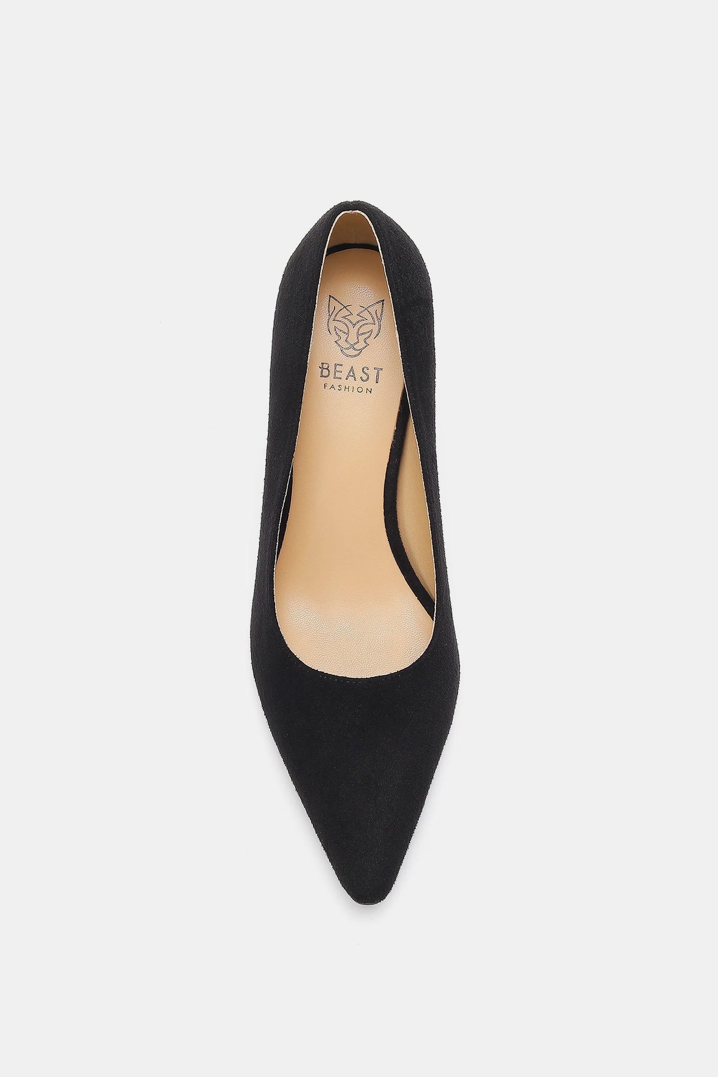 Beast Fashion Faux Suede Point Toe PumpsFaux Suede Point Toe Pumps are a classic and versatile addition to your shoe collection. These pumps feature a faux suede material that adds a touch of elegance to aBeast Fashion Faux Suede Point Toe PumpsShoesBeast Fashion Faux Suede Point Toe Pumps