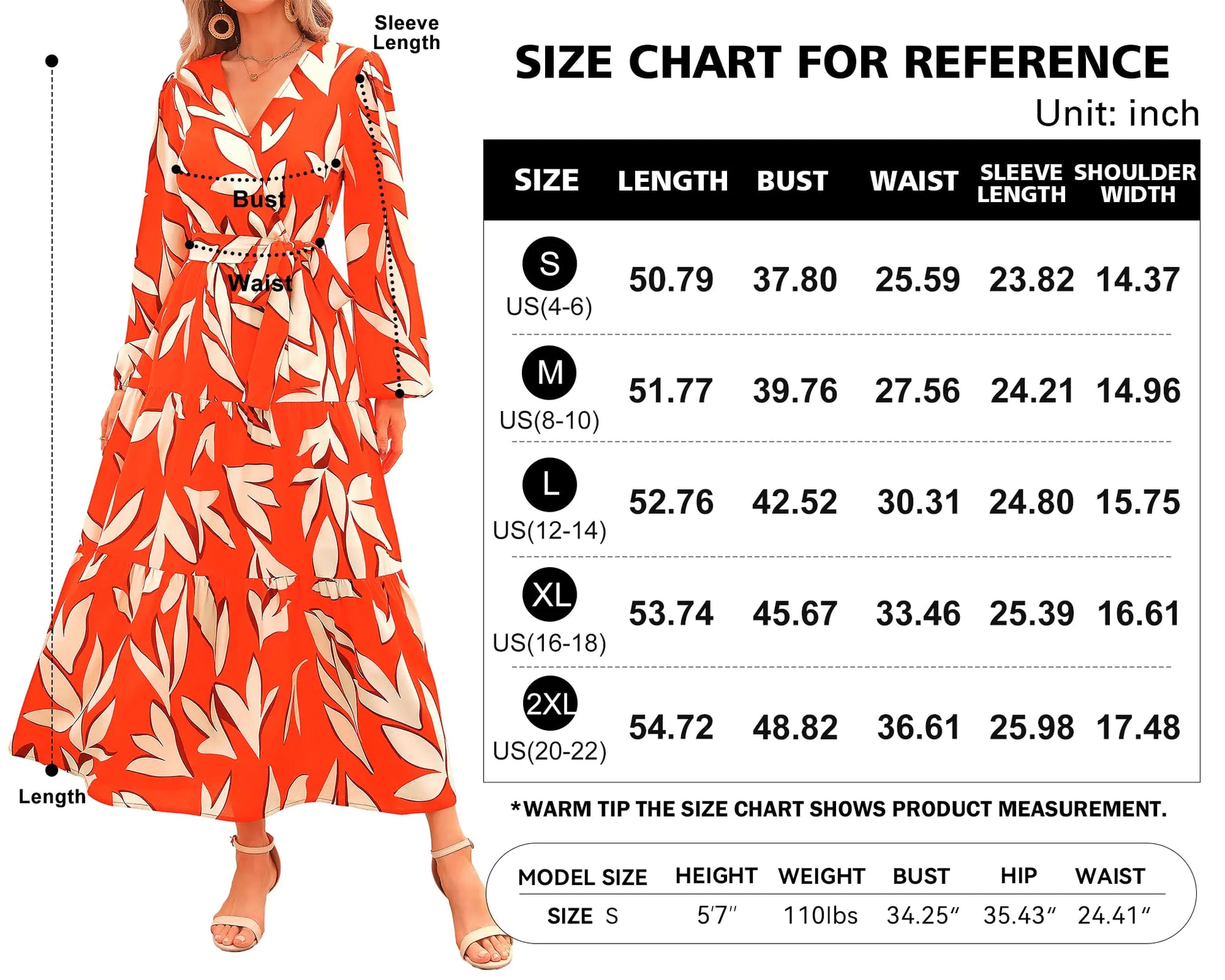 Womens Fall Long Sleeve Wrap V Neck Ruffle Floral Maxi Dress Casual Tie Waist Boho Chiffon Flowy Long Dresses