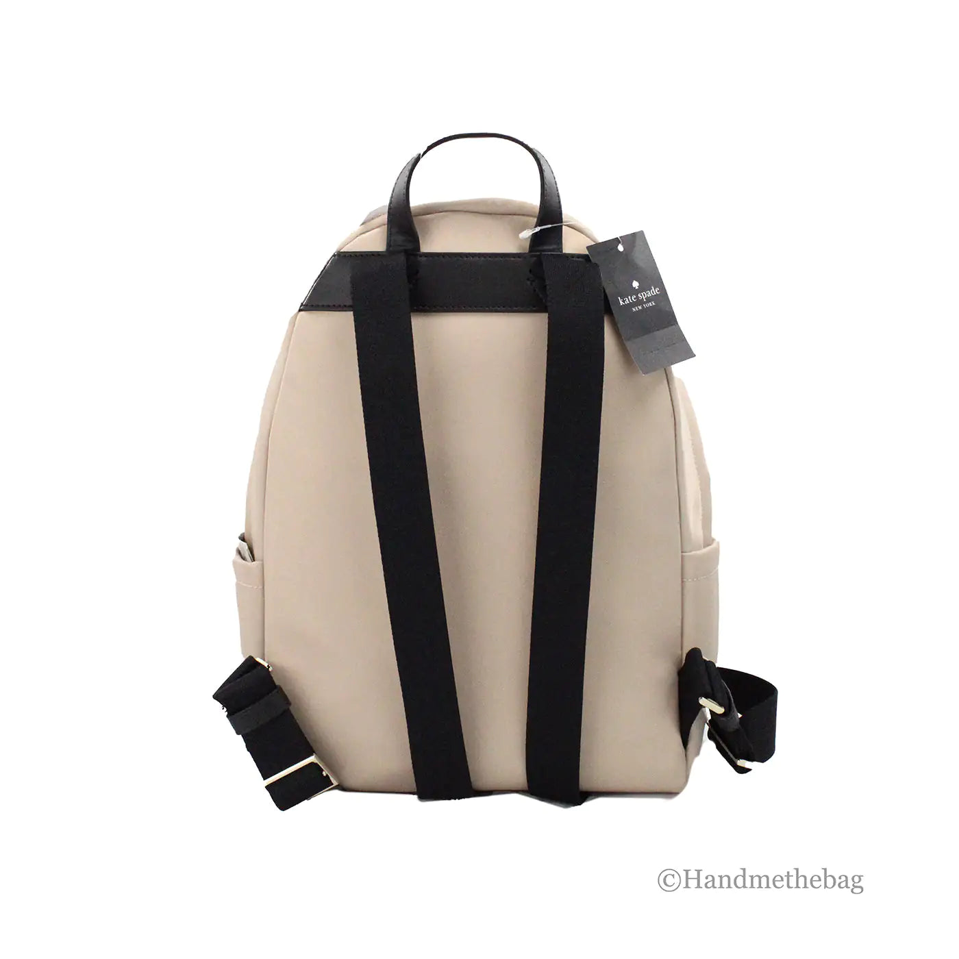 Kate Spade Leila Colorblock Medium Dome Backpack – Warm Beige