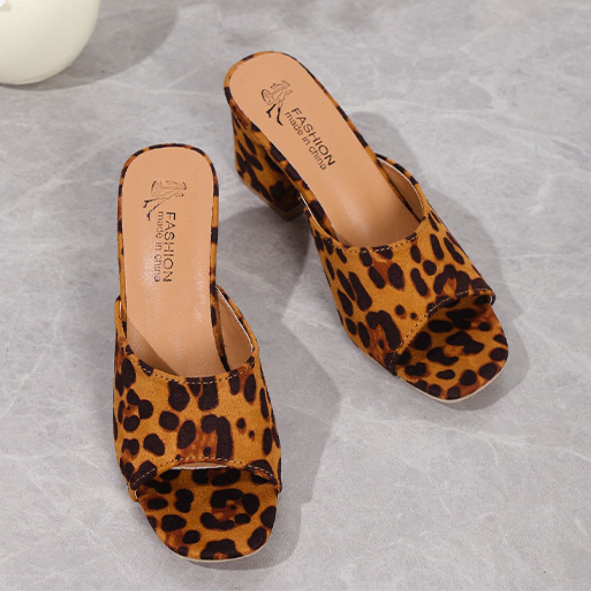 Leopard Block Heel Suede SandalsAdd a touch of sophistication to your style with these Leopard Block Heel Suede Sandals. Featuring a chic leopard print and soft suede finish, these block heel sandaLeopard Block Heel Suede SandalsShoesLeopard Block Heel Suede Sandals