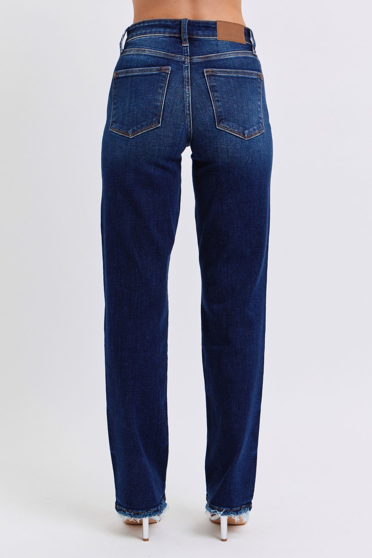 Judy Blue Full Size Raw Hem Straight Leg JeansRaw Hem Straight Leg Jeans are a versatile and timeless addition to your wardrobe. The raw hem adds a touch of edge, while the straight leg style offers a flatteringJudy Blue Full Size Raw Hem Straight Leg JeansPantsJudy Blue Full Size Raw Hem Straight Leg Jeans