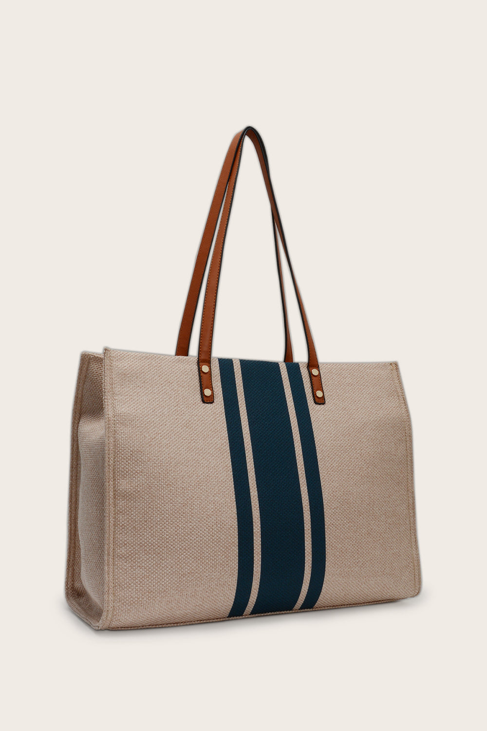 Striped Tote BagBag size: Oversize
Material: Cotton, linen, polyester
Imported
Product measurements: 16.5*5.5*12.2 inStriped Tote BagStriped Tote Bag