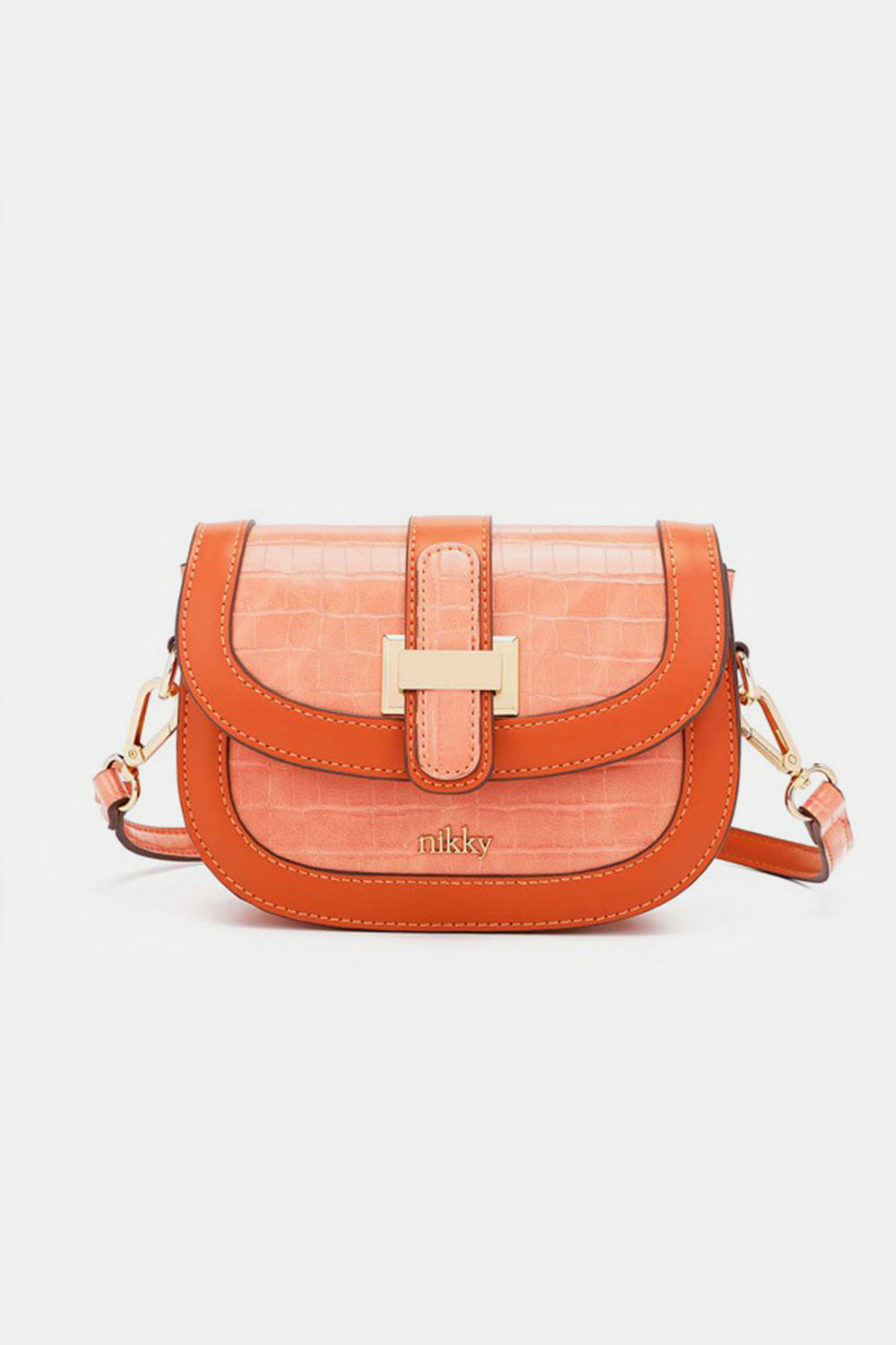 Nicole Lee USA Croc Embossed Crossbody BagIntroducing the sophisticated Croc Embossed Crossbody Bag, a stylish accessory to elevate your look. The croc-embossed texture adds a touch of luxury and elegance toNicole Lee USA Croc Embossed Crossbody BagNicole Lee USA Croc Embossed Crossbody Bag