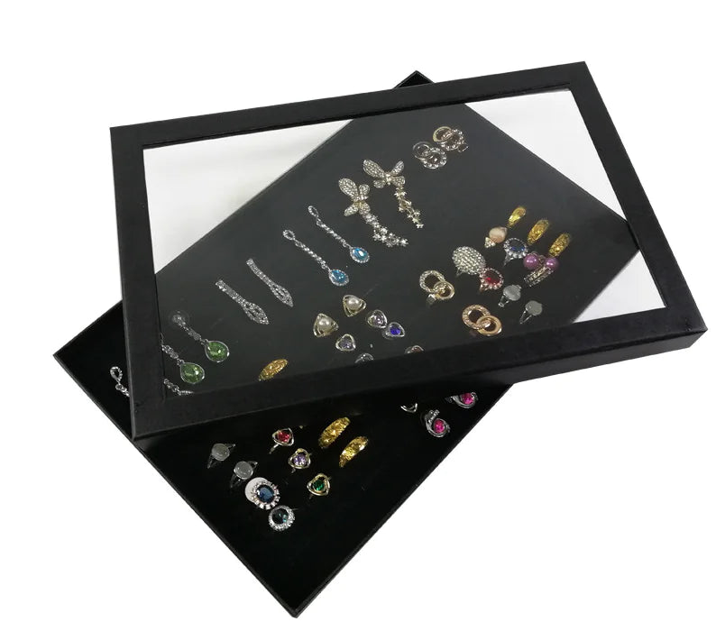 100 Slots Jewelry Ring Display Organizer Tray – Earring Storage Box CaKeep your jewelry neatly organized with this 100 Slots Jewelry Ring Display Organizer Tray. Designed to store rings, earrings, and other small accessories, this case100 Slots Jewelry Ring Display Organizer Tray – Earring Storage Box CaseJewelry Box100 Slots Jewelry Ring Display Organizer Tray – Earring Storage Box Case