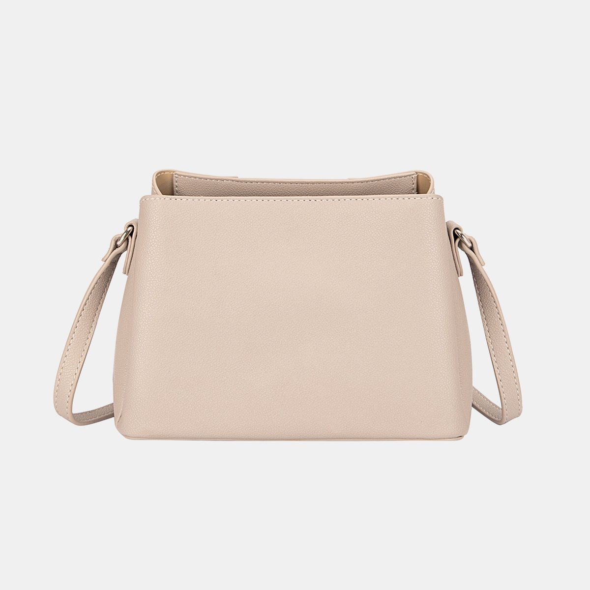 David Jones PU Leather Crossbody BagThe PU Leather Crossbody Bag is a stylish and versatile accessory that combines practicality with fashion-forward design. Crafted from high-quality PU leather, this David Jones PU Leather Crossbody BagDavid Jones PU Leather Crossbody Bag