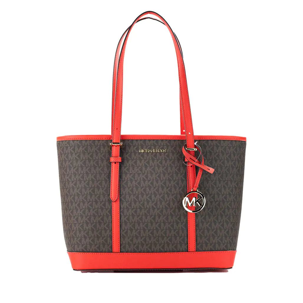 Michael Kors Jet Set Sangria Shoulder Tote PurseMichael Kors Jet Set Shoulder Tote Purse – SangriaBrighten your style with the Michael Kors Jet Set Shoulder Tote Purse in Sangria. This chic tote features a spaciouMichael Kors Jet Set Sangria Shoulder Tote PurseMichael Kors Jet Set Sangria Shoulder Tote Purse