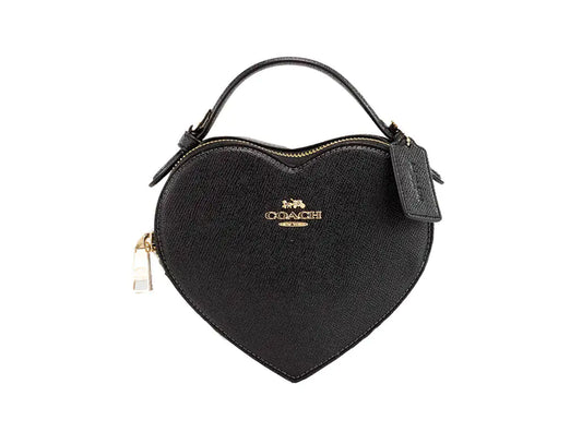 Coach Heart Small Black Crossgrain Leather Crossbody Handbag PurseShop the Coach (CE652) Heart Small Black Crossbody Handbag, a chic and compact design perfect for any occasion. Crafted with premium materials for elegance and functCoach Heart Small Black Crossgrain Leather Crossbody Handbag PurseCoach Heart Small Black Crossgrain Leather Crossbody Handbag Purse