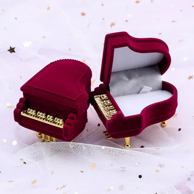 One Piece Velvet Jewelry Box