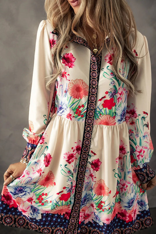 Flower Button Down Lantern Sleeve DressFeatures: Basic style
Sheer: Opaque
Stretch: No stretch
Body: Not lined
Material composition: 100% polyester
Care instructions: Machine wash cold. Tumble dry low.
ImFlower Button Down Lantern Sleeve DressDressesFlower Button Down Lantern Sleeve Dress