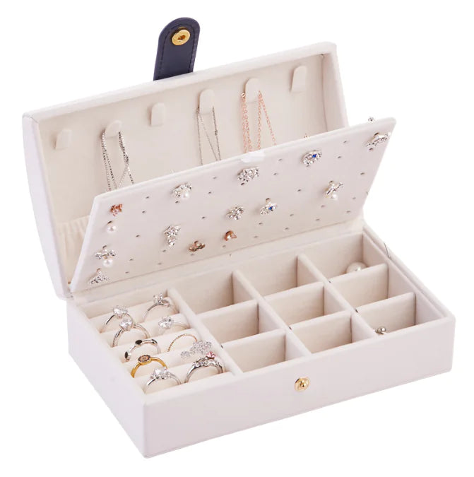 Gleeft® Double Layer Jewelry Box