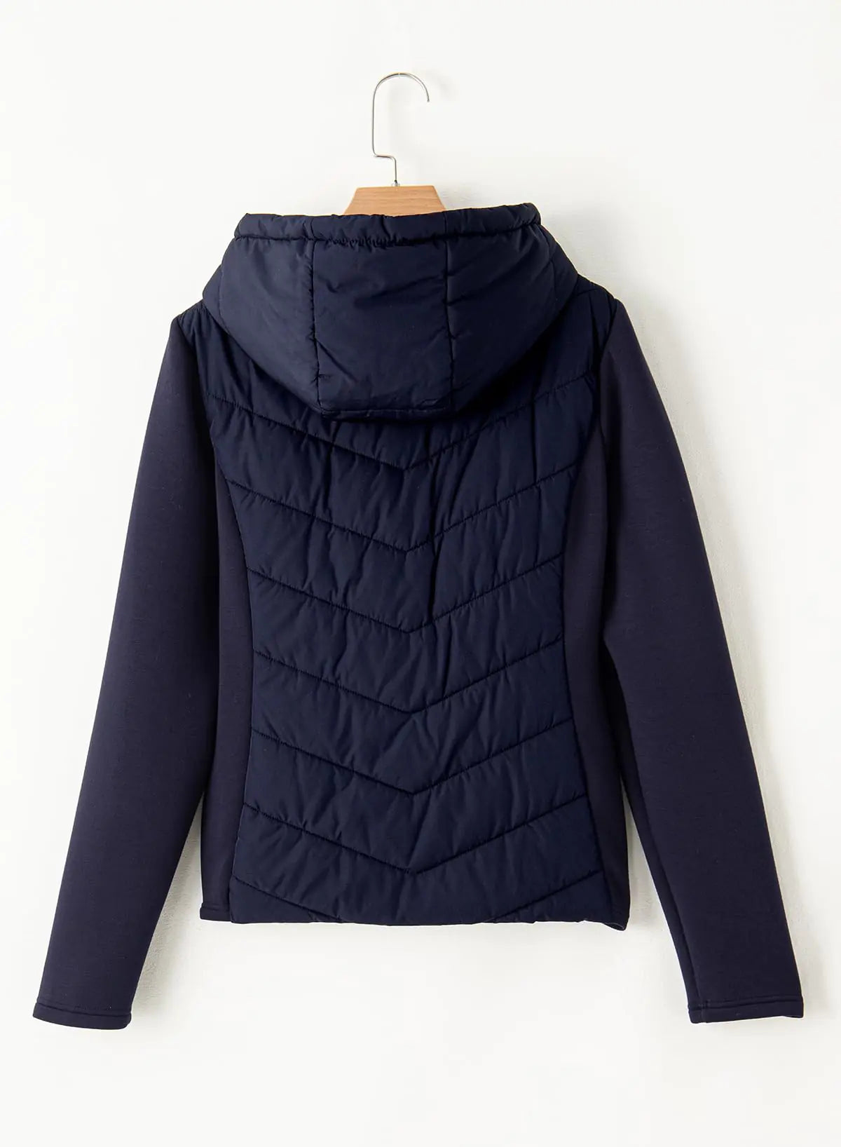 Dokotoo Women's Warm Quilted Lightweight Puffer Jacket Slim Fit ElastiStay cozy and stylish with our Women's Warm Quilted Lightweight Puffer Jacket. Designed with a slim fit, elastic patchwork details, and a casual hooded style, this cDokotoo Women'CoatsDokotoo Women'