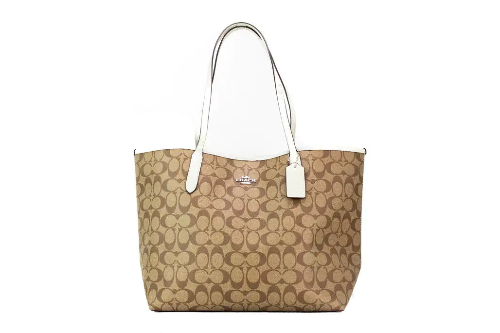 Coach (5696) Khaki Light Sage Coated Canvas City Tote Shoulder HandbagCoach City Tote Shoulder Handbag – Khaki Light Sage Coated Canvas Effortlessly chic, the Coach City Tote in khaki light sage coated canvas is perfect for your everydCoach 5696 Khaki Light Sage Coated Canvas City Tote Shoulder Handbag PurseCoach 5696 Khaki Light Sage Coated Canvas City Tote Shoulder Handbag Purse