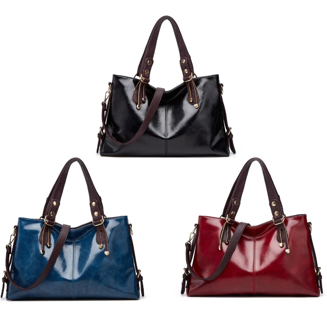 Kathie Leather Tote PurseElevate Your Style with the Kathie Leather Tote PurseStep into luxury and sophistication with the Kathie Leather Tote Purse. Crafted from premium leather, this tote Kathie Leather Tote PurseKathie Leather Tote Purse