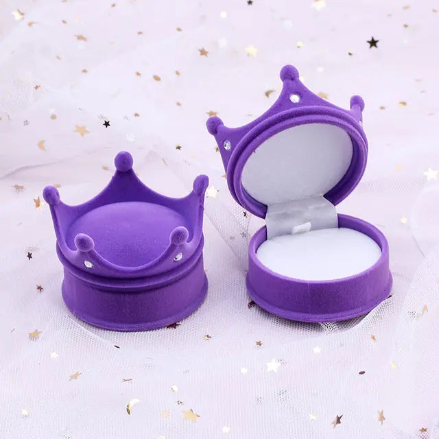 One Piece Velvet Jewelry Box