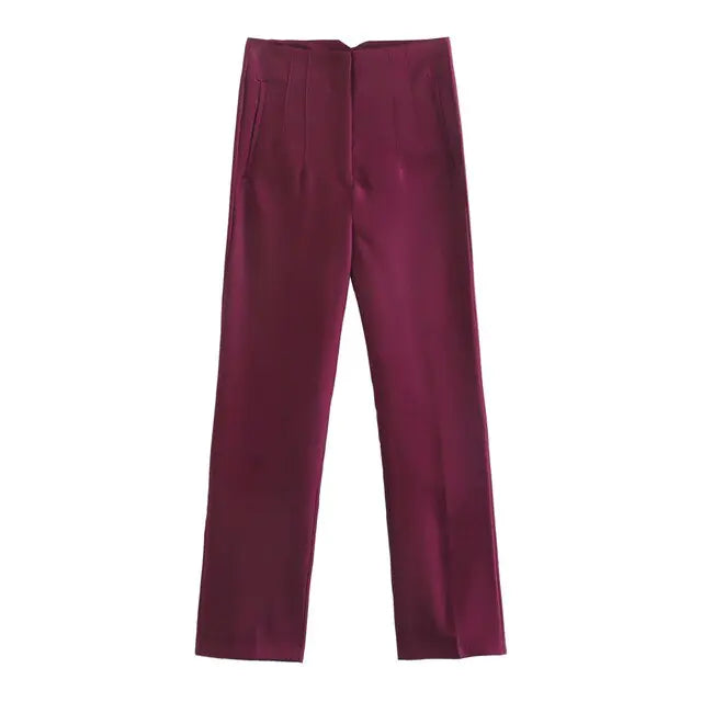 Chic Office Lady Straight PantsUpgrade Your Professional Wardrobe TodayElevate your office attire with Chic Office Lady Straight Pants. Perfectly tailored for a sleek, sophisticated look that commChic Office Lady Straight PantsChic Office Lady Straight Pants