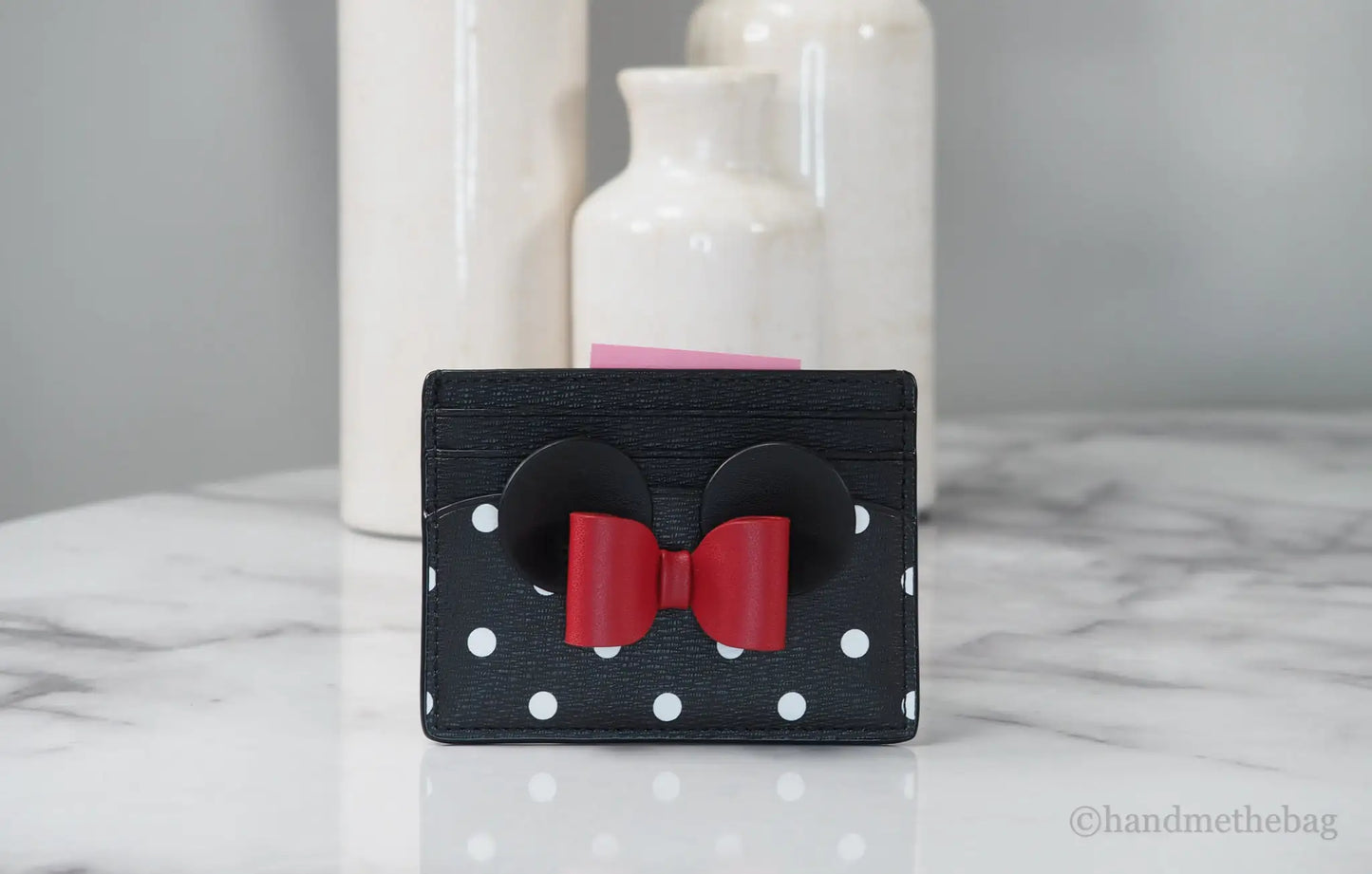 Disney X Kate Spade Slim Minnie Mouse Card Case – Playful and Practical