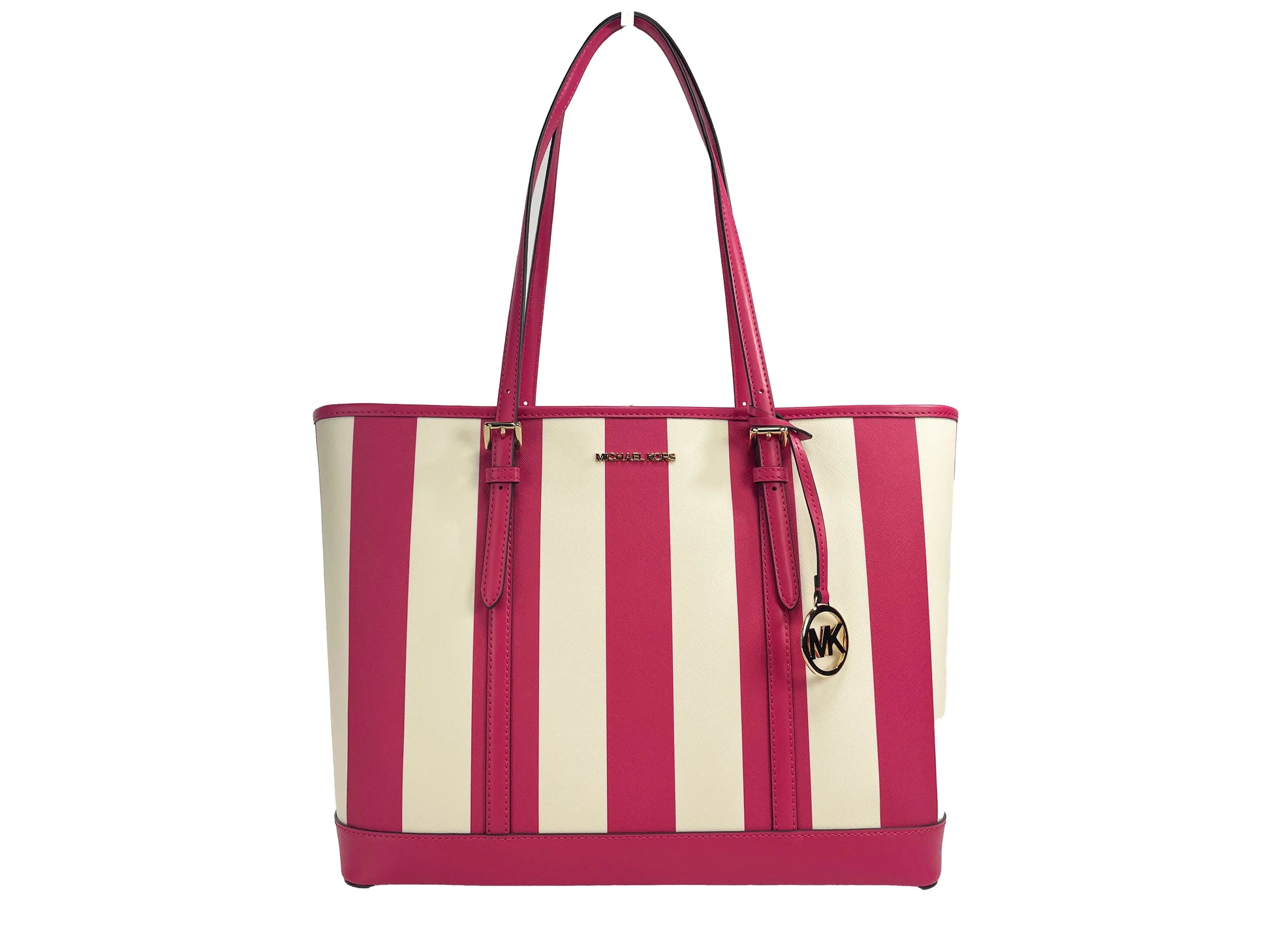 Michael Kors Jet Set Travel Large Tote Bag PurseMichael Kors Jet Set Travel TZ Shoulder Tote Handbag – Signature PVCTravel in style with the Michael Kors Jet Set Travel TZ Shoulder Tote Handbag. Made from signaturMichael Kors Jet Set Travel Large Tote Bag PurseMichael Kors Jet Set Travel Large Tote Bag Purse