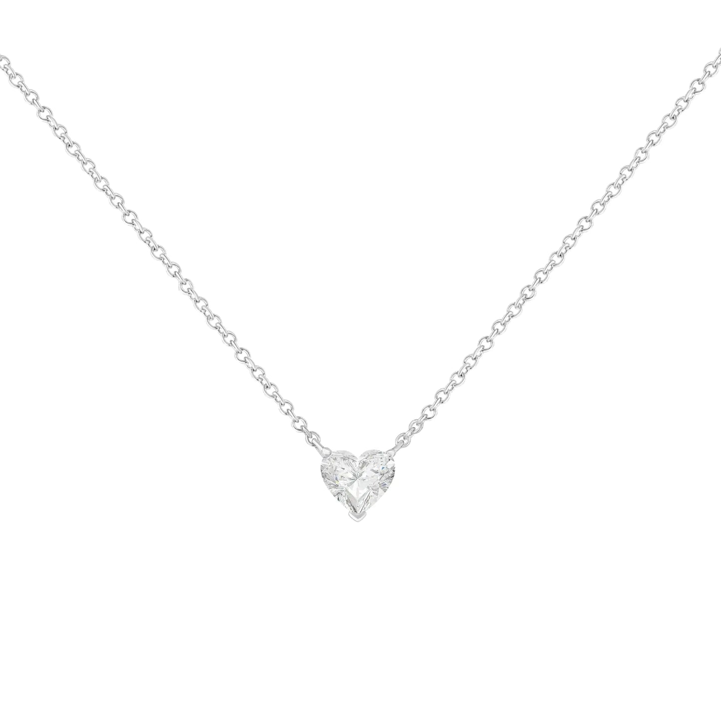 14K White Gold Heart-Shaped Lab-Grown Diamond Solitaire Necklace – 1/4Show your love and sophistication with this stunning 14K White Gold Heart-Shaped Lab-Grown Diamond Solitaire Necklace. Featuring a brilliant 1/4 carat lab-grown diam14K White Gold Heart-Shaped Lab-Grown Diamond Solitaire Necklace – 14 CaratNecklaces14K White Gold Heart-Shaped Lab-Grown Diamond Solitaire Necklace – 14 Carat