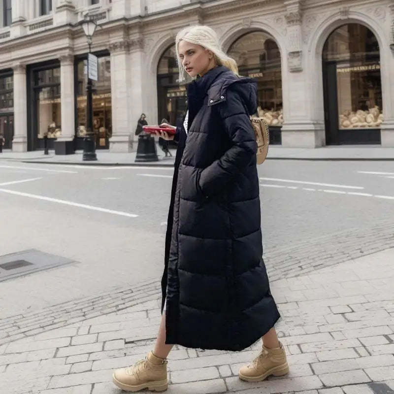 Lisa™ Long Winter Jacket With a Loose FitStep into winter with grace and sophistication with the Lisa Long Winter Coat With a Loose Fit. Designed to elevate your cold-weather style, this coat is more than jLisa™ Long Winter JacketCoatsLisa™ Long Winter Jacket