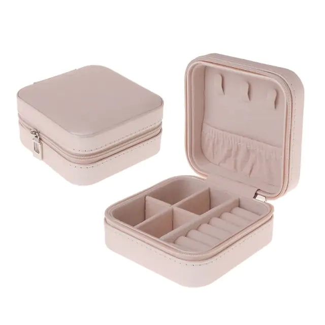 Jewelry BoxIntroducing luxurious Jewelry Box for storage solution ladies! Crafted from high-end, durable faux leather, this exquisite box is available in four stunning colors tJewelry BoxJewelry BoxJewelry Box