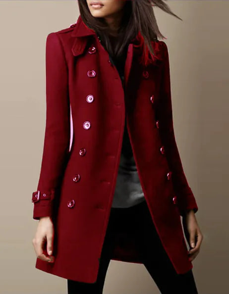 Ladies Spring Long Jacket Wool Trench CoatStay effortlessly stylish this spring with our Ladies' Long Wool Trench Coat. Designed for elegance and comfort, this lightweight yet warm coat is perfect for layeriLadies Spring Long Jacket Wool Trench CoatCoatsLadies Spring Long Jacket Wool Trench Coat