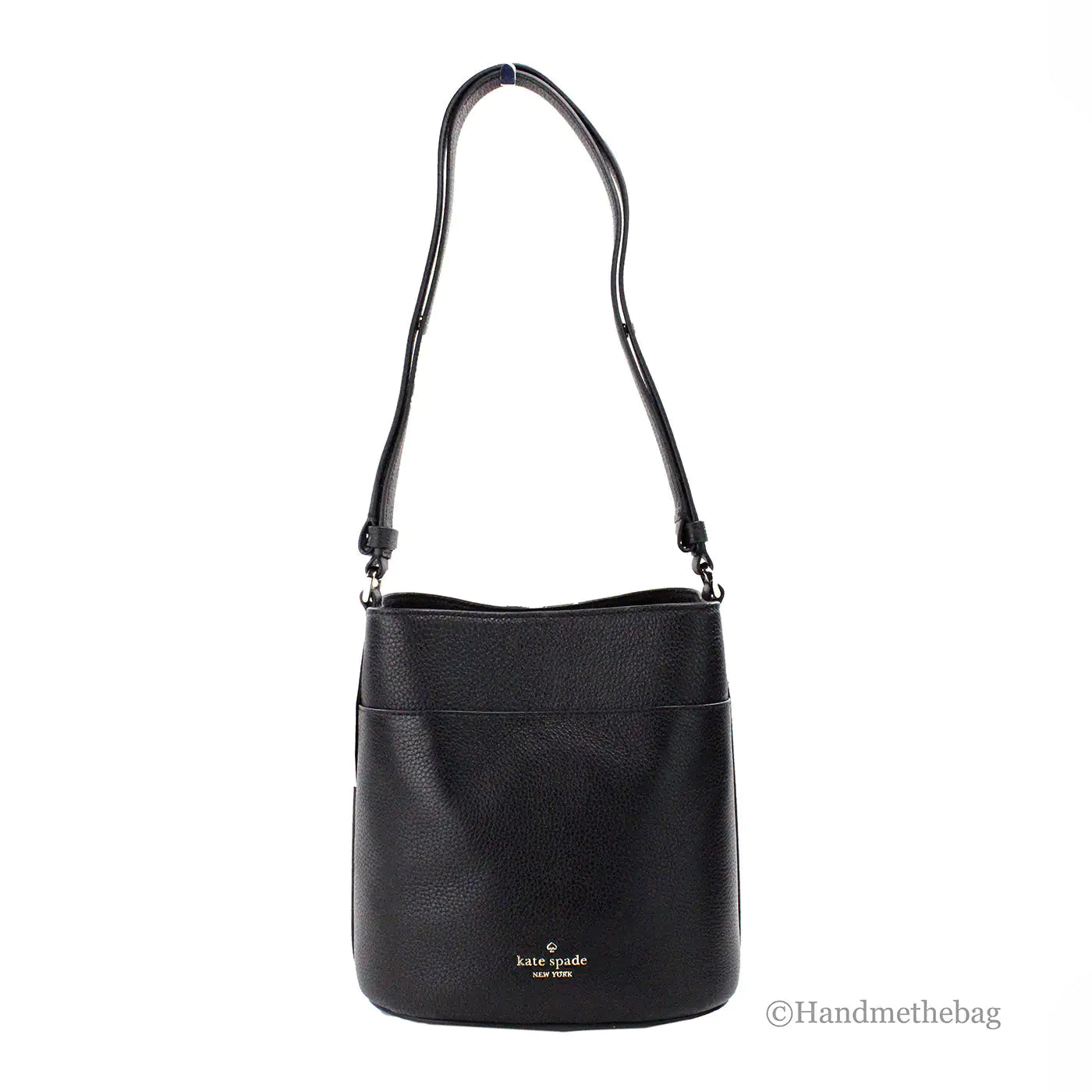 Kate Spade Leila Small Black Bucket Shoulder Crossbody Bag – Timeless and Versatile