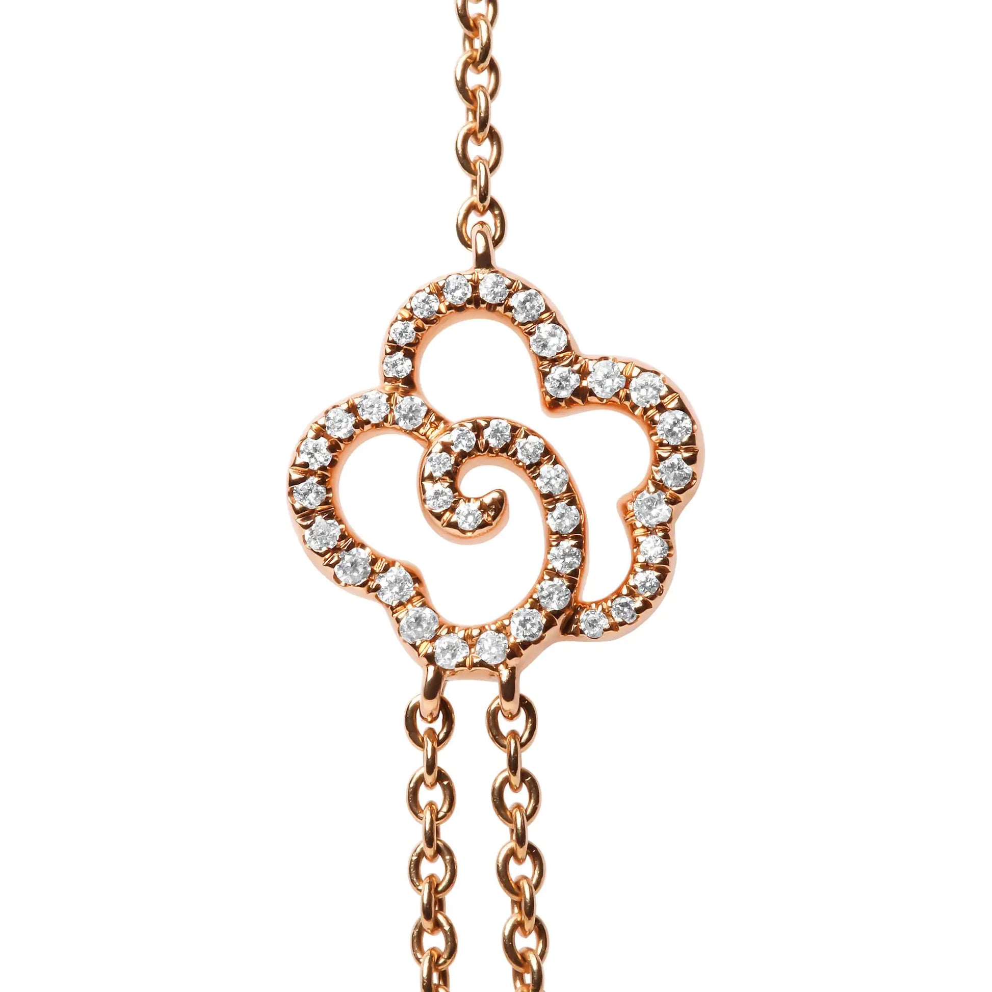 18K Rose Gold 1/2 Cttw Diamond and Freshwater Pearl Double Strand StatAdd a touch of elegance to your jewelry collection with this 18k rose gold double-strand station necklace. Featuring multi-sized Chinese freshwater cultured ivory pe18K Rose Gold 12 Cttw Diamond18K Rose Gold 12 Cttw Diamond