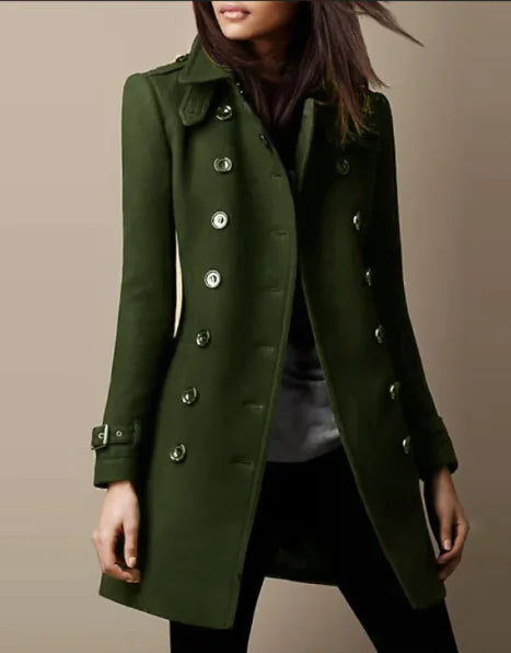 Ladies Spring Long Jacket Wool Trench CoatStay effortlessly stylish this spring with our Ladies' Long Wool Trench Coat. Designed for elegance and comfort, this lightweight yet warm coat is perfect for layeriLadies Spring Long Jacket Wool Trench CoatCoatsLadies Spring Long Jacket Wool Trench Coat