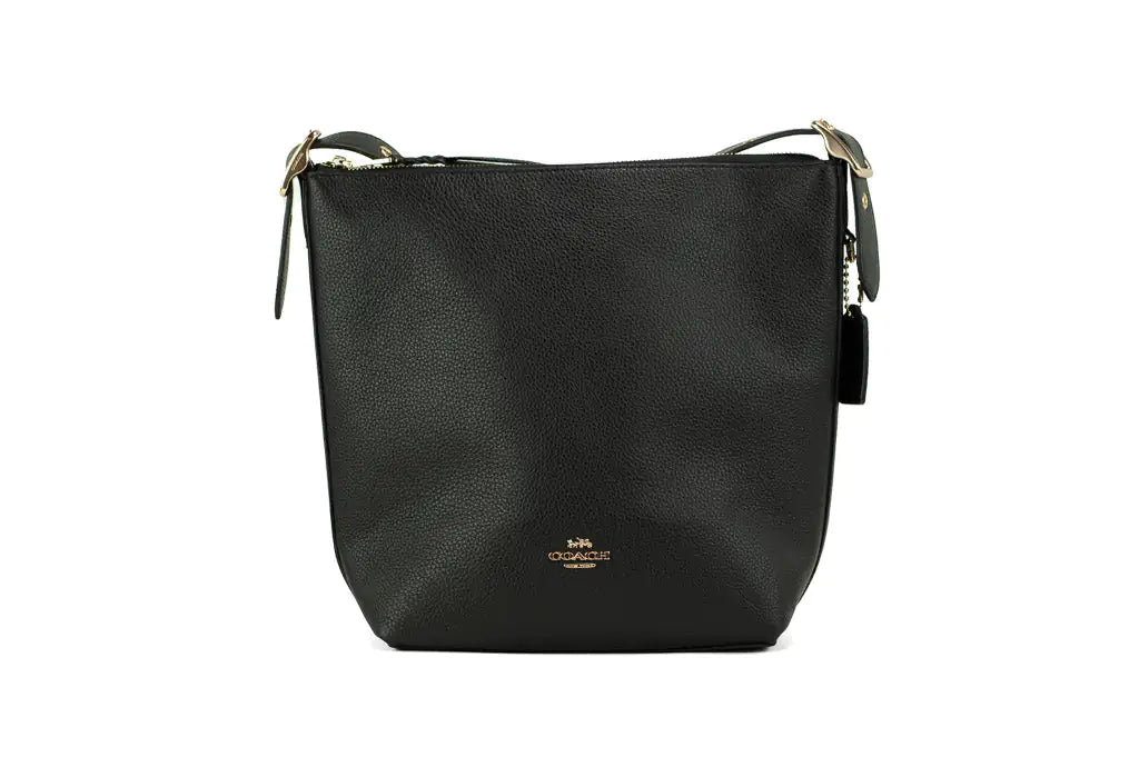 Coach (C2818) Val Black Pebbled Leather Duffle Shoulder Handbag Purse Coach Val Black Pebbled Leather Duffle Shoulder HandbagUpgrade your accessory collection with the Coach Val Duffle Shoulder Handbag in black pebbled leather. This stCoach (C2818) Val Black Pebbled Leather Duffle Shoulder Handbag Purse BagCoach (C2818) Val Black Pebbled Leather Duffle Shoulder Handbag Purse Bag