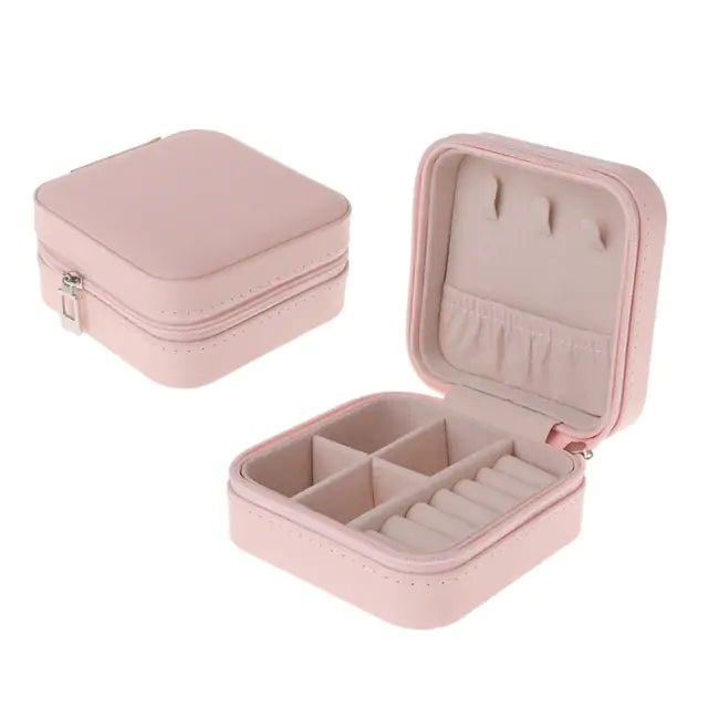 Jewelry BoxIntroducing luxurious Jewelry Box for storage solution ladies! Crafted from high-end, durable faux leather, this exquisite box is available in four stunning colors tJewelry BoxJewelry BoxJewelry Box