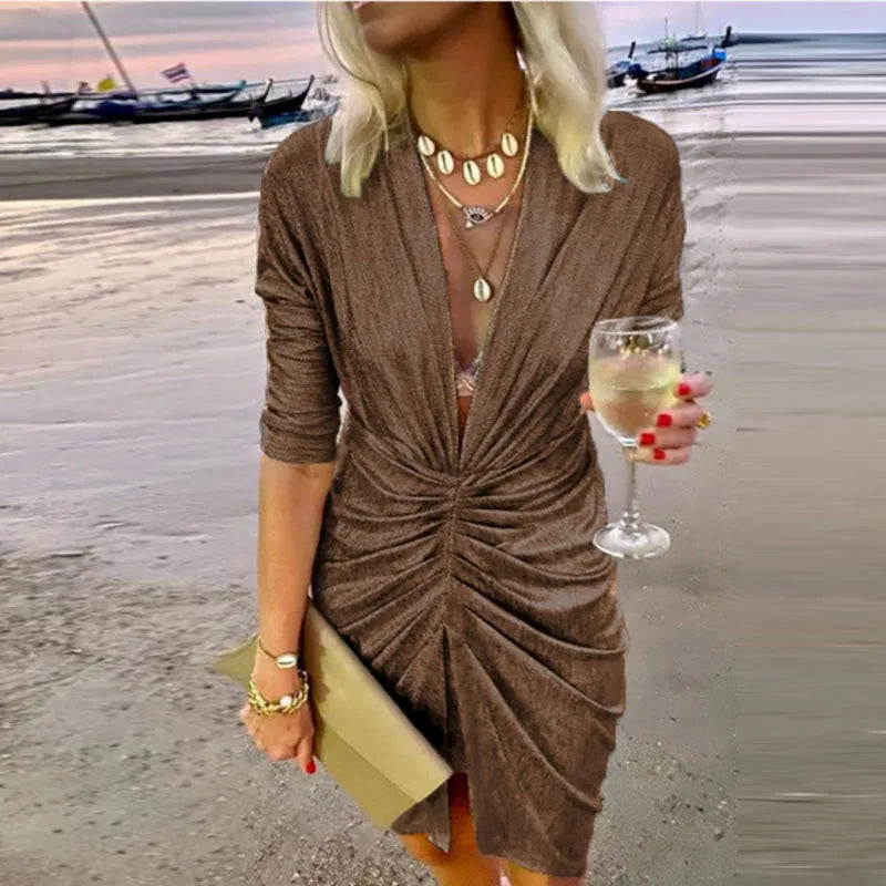 Casual Solid Bodycon DressesStay effortlessly stylish with our casual solid bodycon dresses, perfect for everyday wear or casual outings. Designed to hug your curves in all the right places, thCasual Solid Bodycon DressesCasual Solid Bodycon Dresses