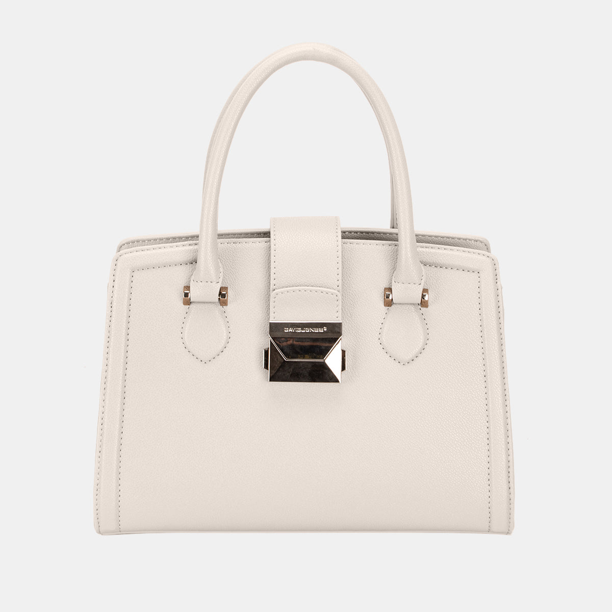 David Jones PU Leather HandbagThis PU Leather Handbag is a stylish and practical accessory for everyday use. Crafted from durable PU leather, it offers a sleek and sophisticated look. The spaciouDavid Jones PU Leather HandbagDavid Jones PU Leather Handbag