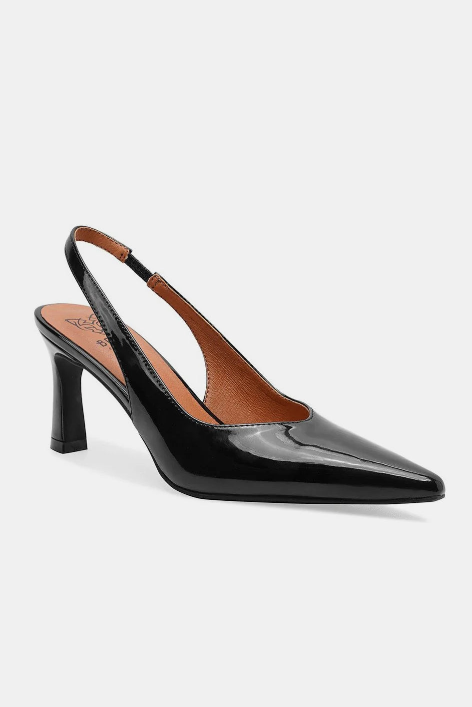 Faux Leather Point Toe Slingback PumpsFaux Leather Point Toe Slingback Pumps are a sophisticated and stylish footwear option. These pumps feature a faux leather material that exudes a sleek and polished Faux Leather Point Toe Slingback PumpsShoesFaux Leather Point Toe Slingback Pumps