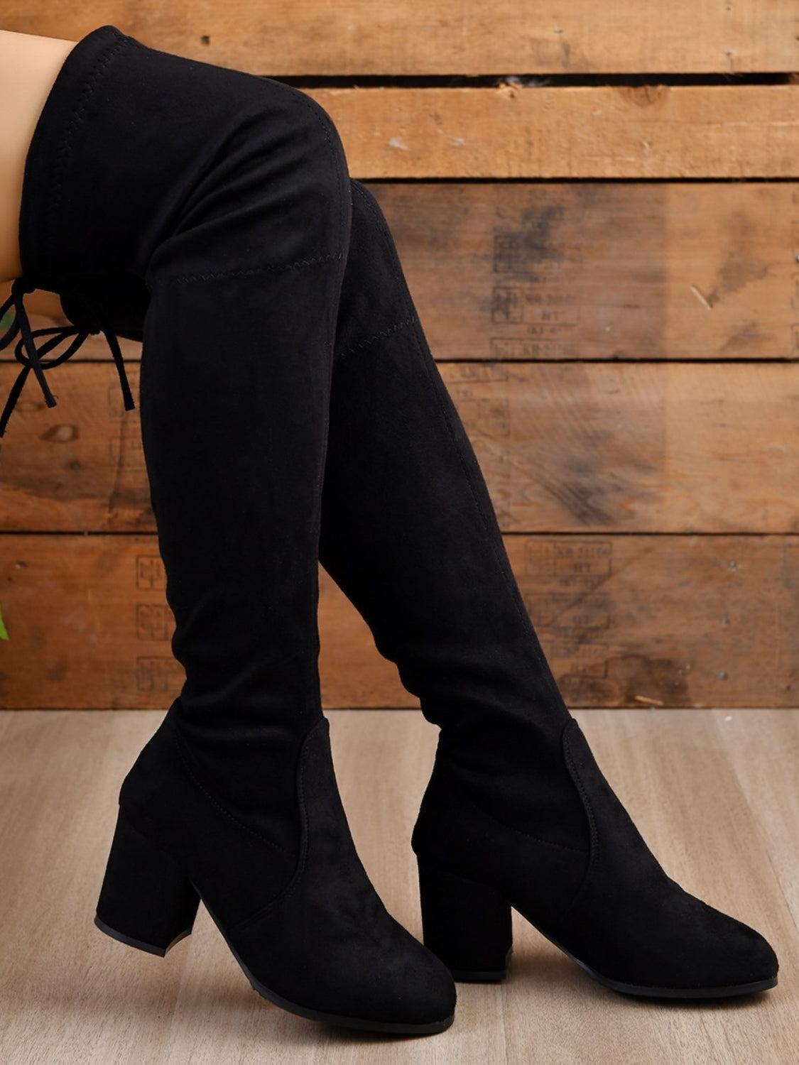 Round Toe Block Heel BootsStep out in comfort and style with these Round Toe Block Heel Boots. Featuring a classic round toe design and sturdy block heels, these boots are perfect for everydaRound Toe Block Heel BootsShoesRound Toe Block Heel Boots