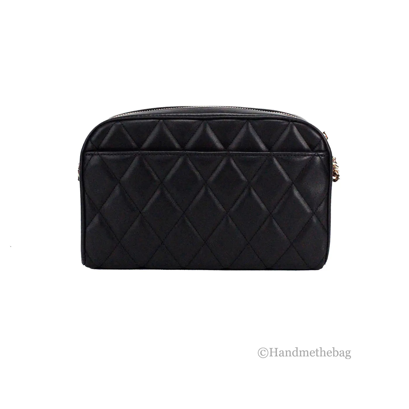 Kate Spade Carey Mini Black Quilted Camera Crossbody Bag – Chic Sophistication