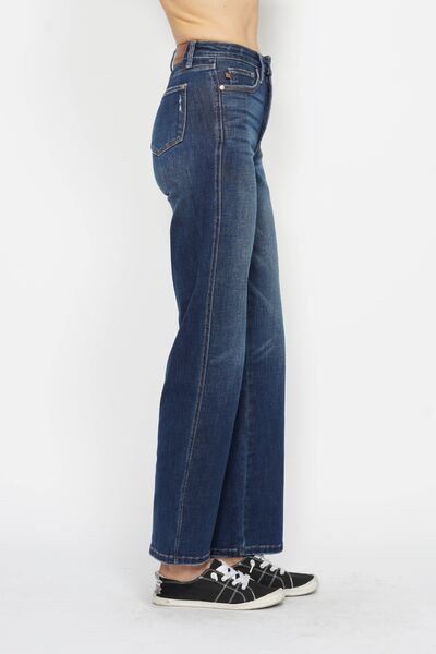 Judy Blue Full Size High Waist Tummy Control JeansHigh Waist Tummy Control Jeans are designed to flatter your figure and give you a sleek silhouette. They feature a high waistband that smooths and shapes your tummy Judy Blue Full Size High Waist Tummy Control JeansJudy Blue Full Size High Waist Tummy Control Jeans