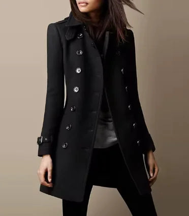 Ladies Spring Long Jacket Wool Trench CoatStay effortlessly stylish this spring with our Ladies' Long Wool Trench Coat. Designed for elegance and comfort, this lightweight yet warm coat is perfect for layeriLadies Spring Long Jacket Wool Trench CoatCoatsLadies Spring Long Jacket Wool Trench Coat