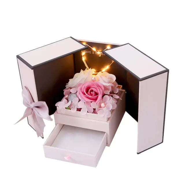 Artificial Flower Jewelry BoxElevate your gift-giving game with our enchanting Artificial Flower Jewelry Box “ the ultimate expression of love and admiration for that special someone in your lifArtificial Flower Jewelry BoxJewelry BoxArtificial Flower Jewelry Box