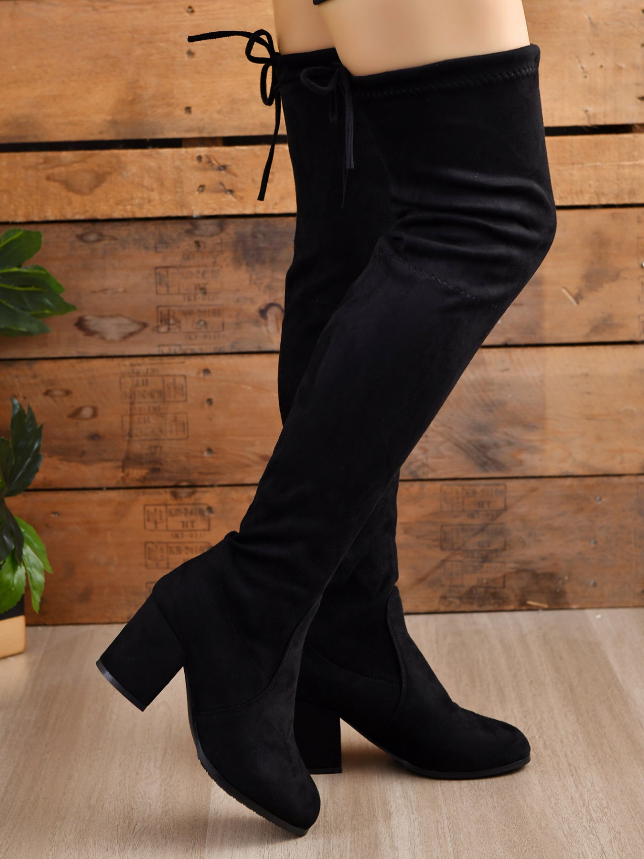 Round Toe Block Heel BootsStep out in comfort and style with these Round Toe Block Heel Boots. Featuring a classic round toe design and sturdy block heels, these boots are perfect for everydaRound Toe Block Heel BootsShoesRound Toe Block Heel Boots