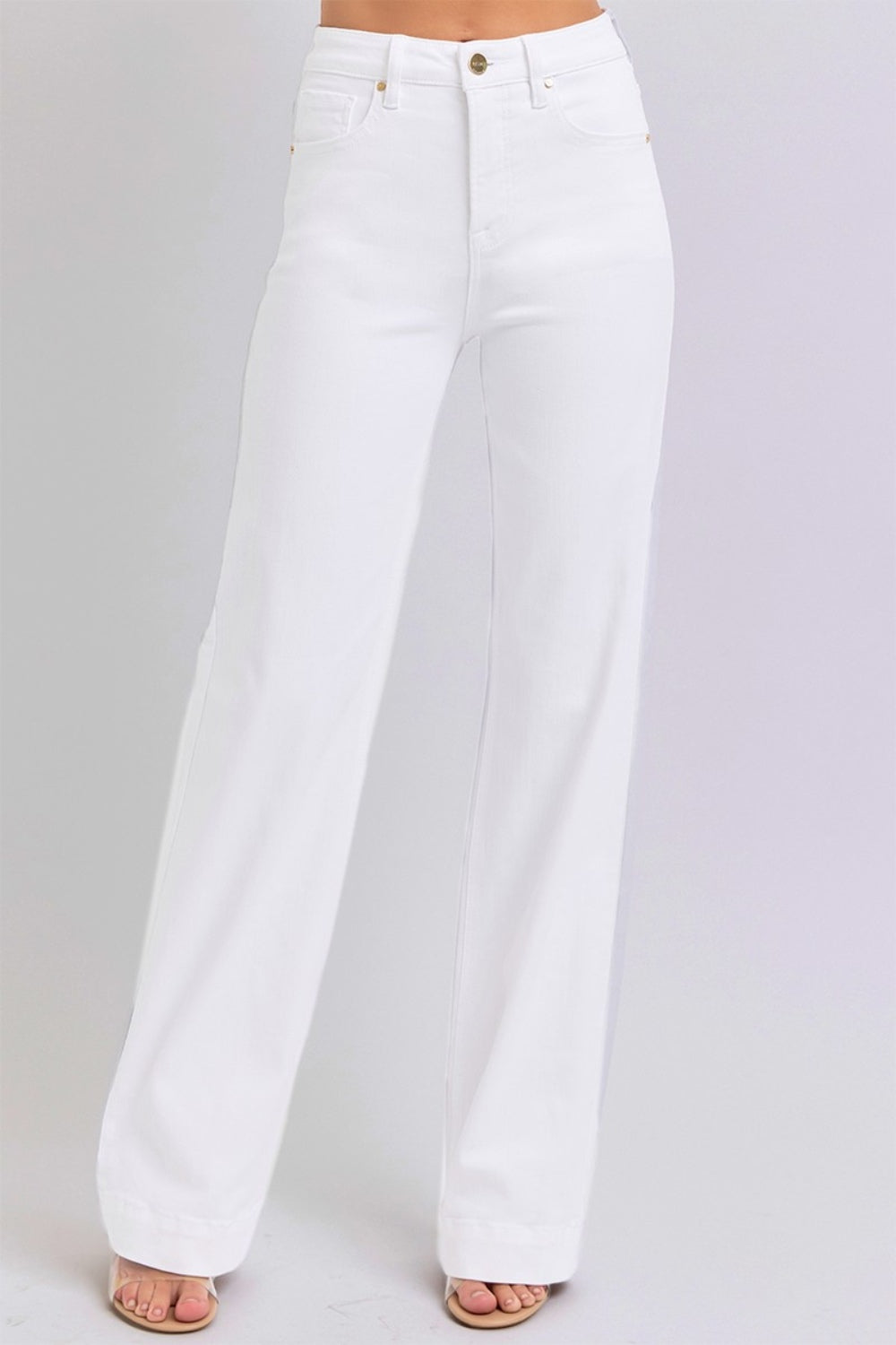 RISEN Full Size High Waist Straight JeansThese jeans combine classic style with contemporary comfort, offering a flattering silhouette that complements any body type. The high-rise design not only accentuatRISEN Full Size High Waist Straight JeansPantsRISEN Full Size High Waist Straight Jeans