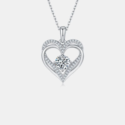 1.2 Carat Moissanite 925 Sterling Silver Heart NecklacePieces: 1-piece
Includes: Moissanite jewelry over 0.3 carats includes a certificate of stone properties. Limited warranty included, please contact us for any issues 2 Carat Moissanite 925 Sterling Silver Heart Necklace2 Carat Moissanite 925 Sterling Silver Heart Necklace