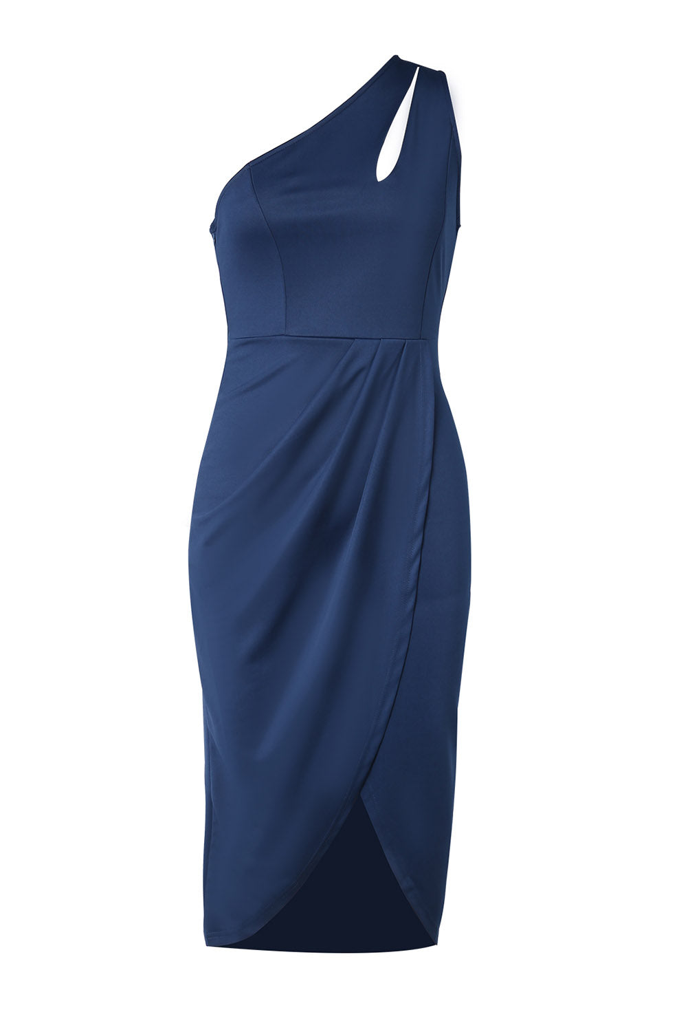 Ruched Cutout Single Shoulder DressFeatures: Cutout
Sheer: Opaque
Stretch: Slightly stretchy
Body: Not lined
Material composition: 95% polyester, 5% elastane
Care instructions: Machine wash cold. TumbRuched Cutout Single Shoulder DressDressesRuched Cutout Single Shoulder Dress