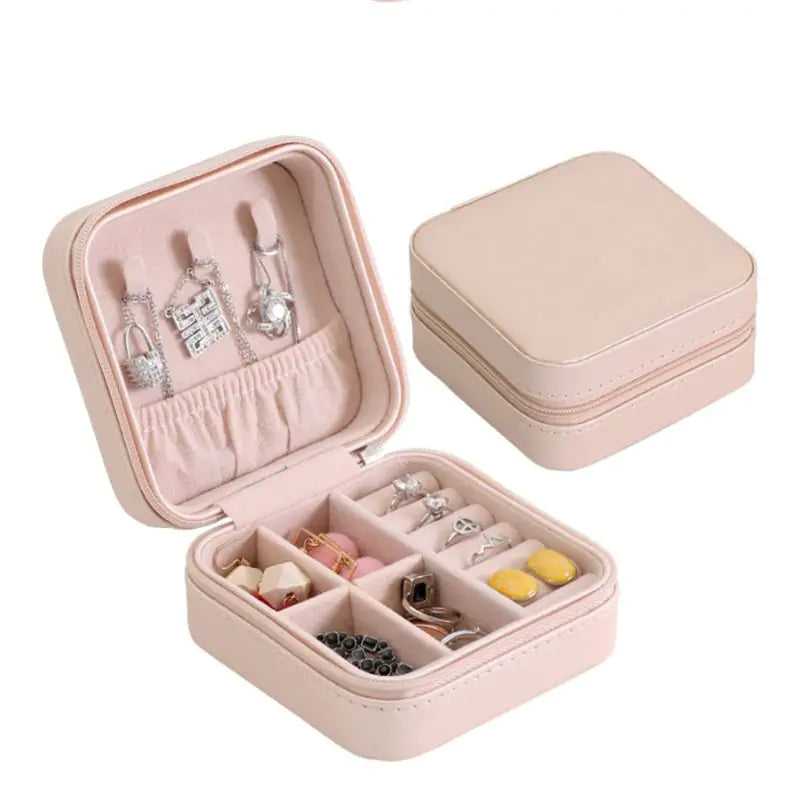 Jewelry BoxIntroducing luxurious Jewelry Box for storage solution ladies! Crafted from high-end, durable faux leather, this exquisite box is available in four stunning colors tJewelry BoxJewelry BoxJewelry Box