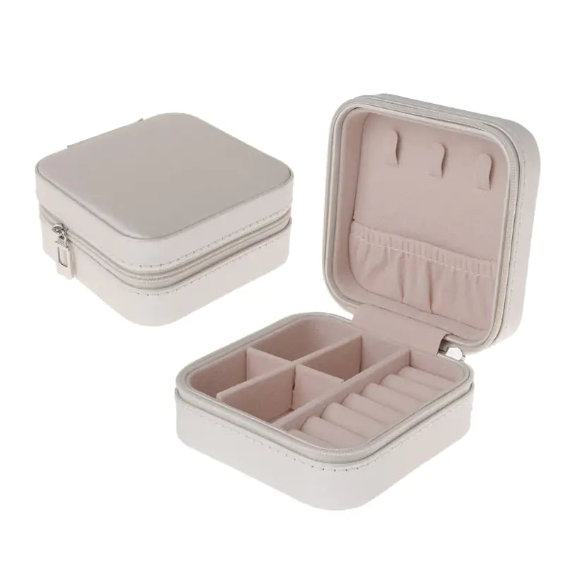 Jewelry BoxIntroducing luxurious Jewelry Box for storage solution ladies! Crafted from high-end, durable faux leather, this exquisite box is available in four stunning colors tJewelry BoxJewelry BoxJewelry Box